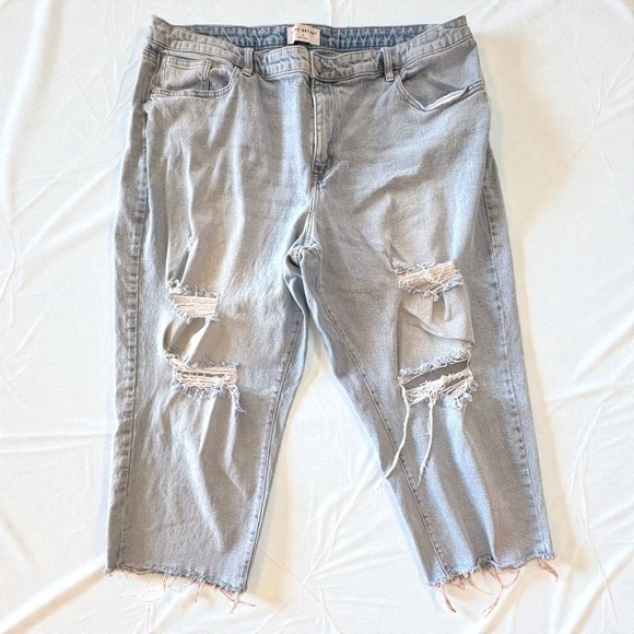 Lane Bryant Denim - Lane Bryant Signature Fit Jeans Sz 20 Mid Rise Boyfriend Flex Magic Waistband